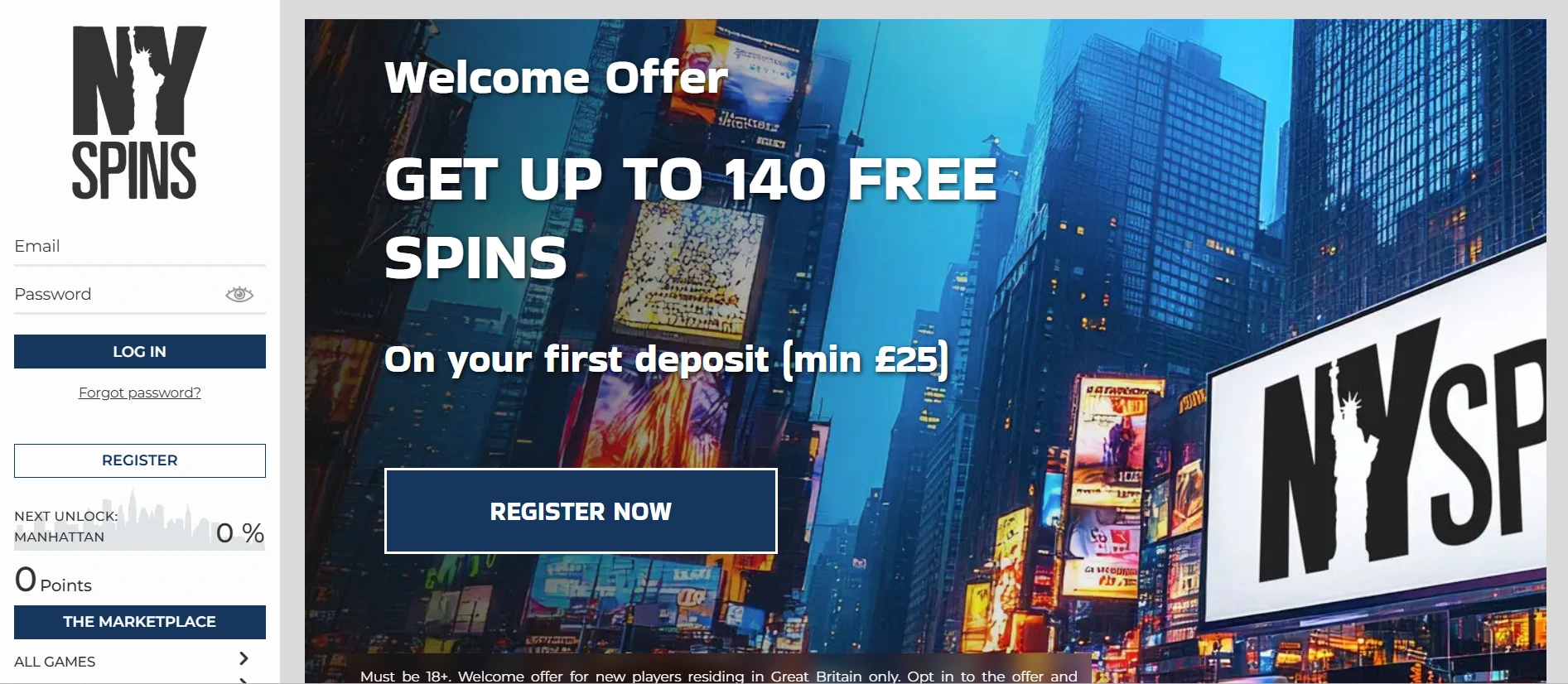 NY Spins sportsbook